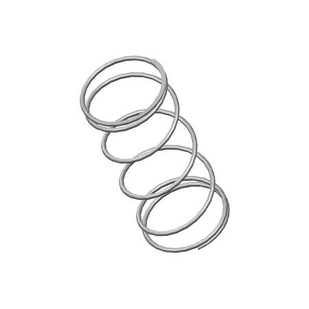 Approved Vendor Compression Spring, O=2.734, L= 6.25, W= .140 G609970800